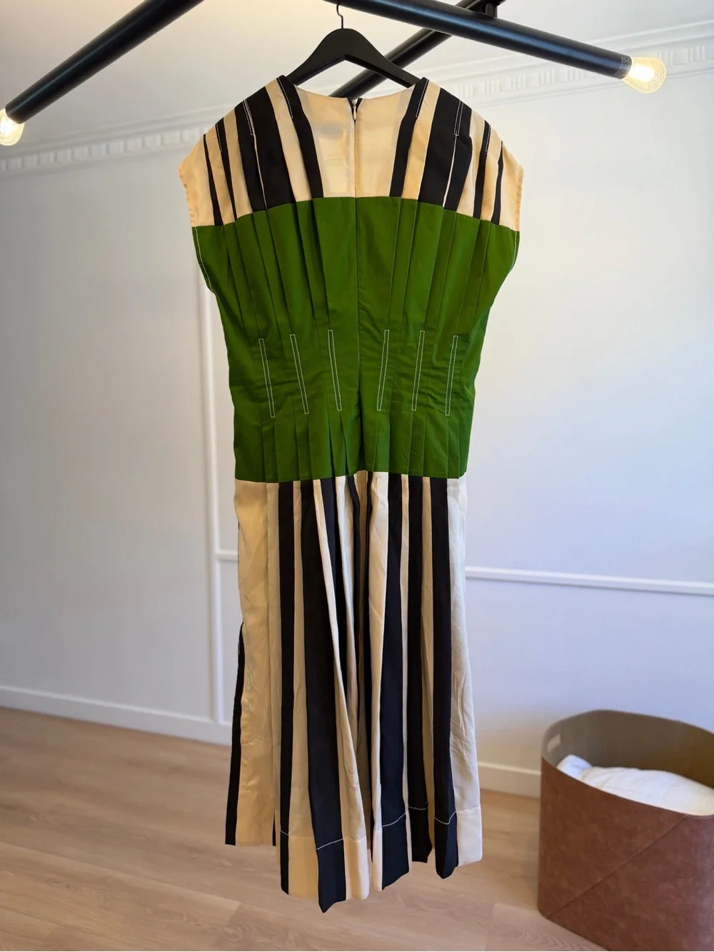 Tory Burch SILK SHANTUNG CLAIRE MCCARDELL DRESS